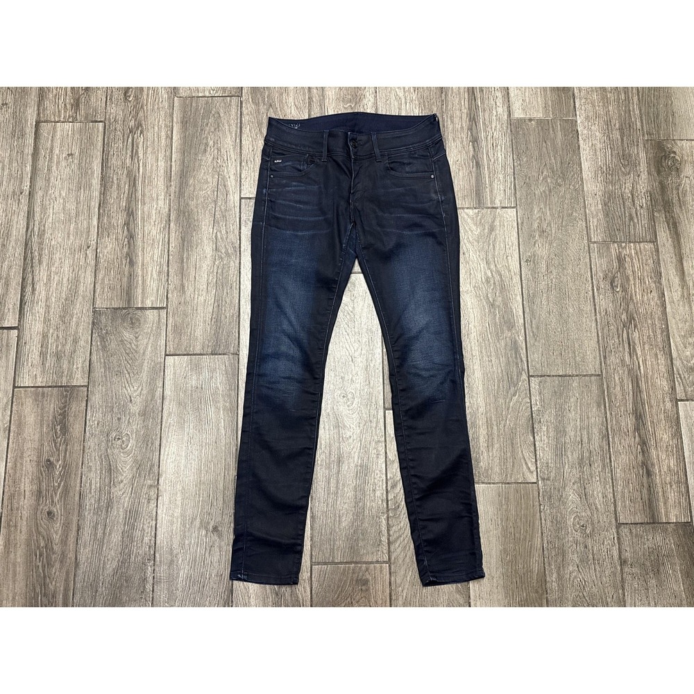 G-Star RAW Jeans Womens 29x32 Blue Lynn Mid Skinny Slander Denim Stretch
